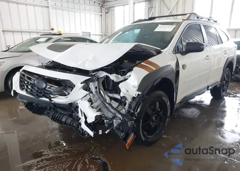 2023 Subaru Outback Wilderness из США, поврежденный, VIN 4S4BTGUD0P3176279